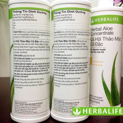 HERBALIFE ALOE CONCENTRATE 7